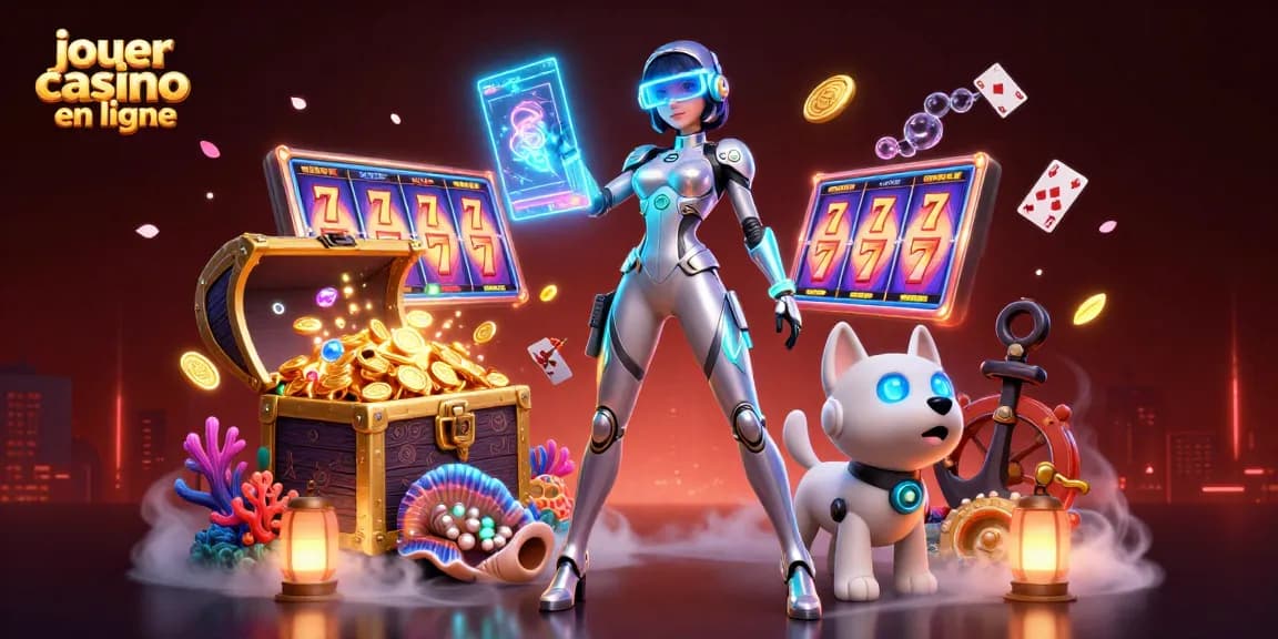Jouez et gagnez tout en jouant au casino en ligne avec des éléments de casino vibrants et dynamiques.