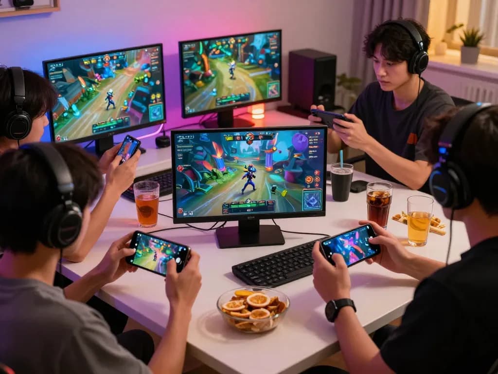 Engaged players immersing in the vibrant world of go88 multiplayer gaming.