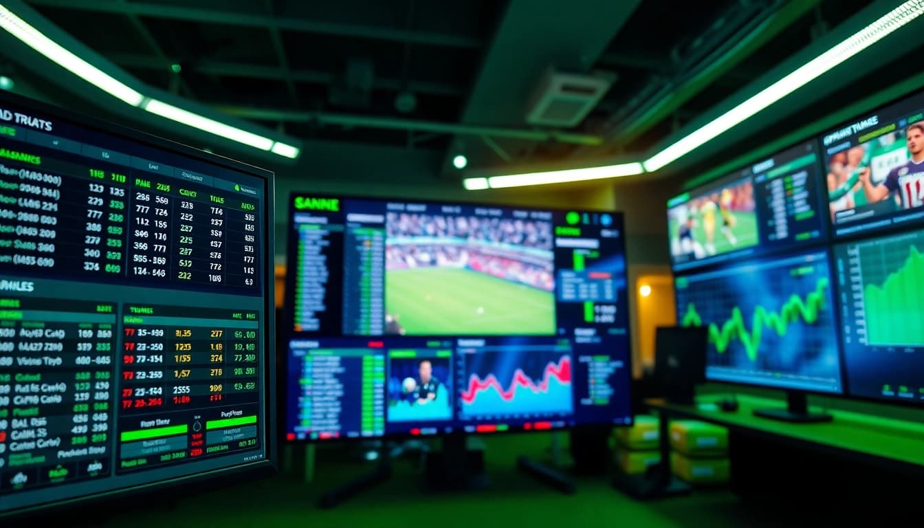 Engaging visual of best sports betting sites India showcasing dynamic betting activities and vibrant sports events
