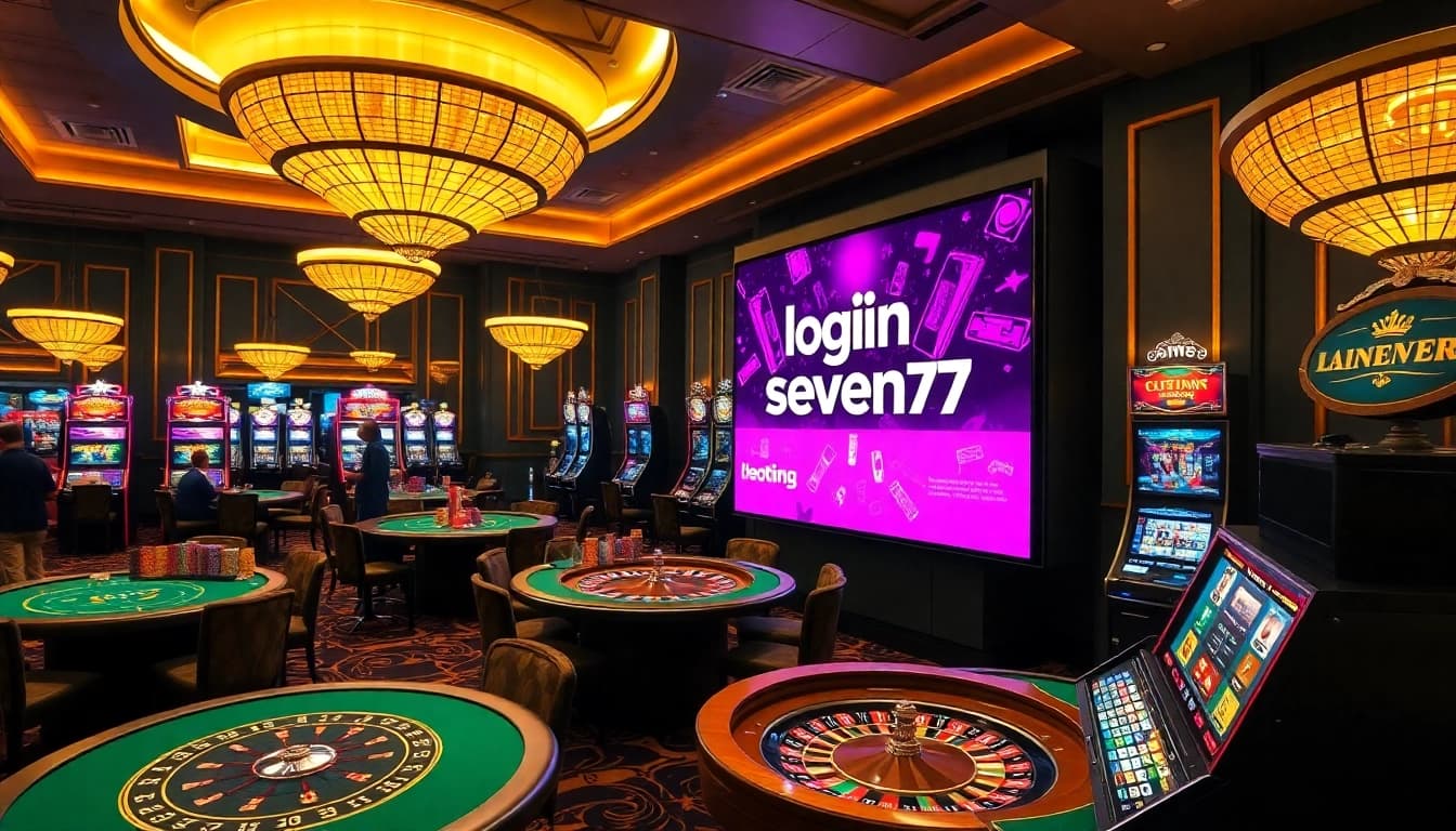 Join the excitement and login seven77 for thrilling casino games and big wins.