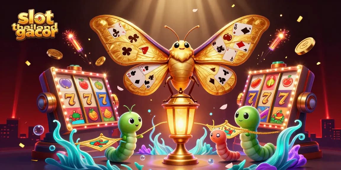 Engage with slot thailand gacor featuring dynamic scenes, slot reels, and exciting casino elements.