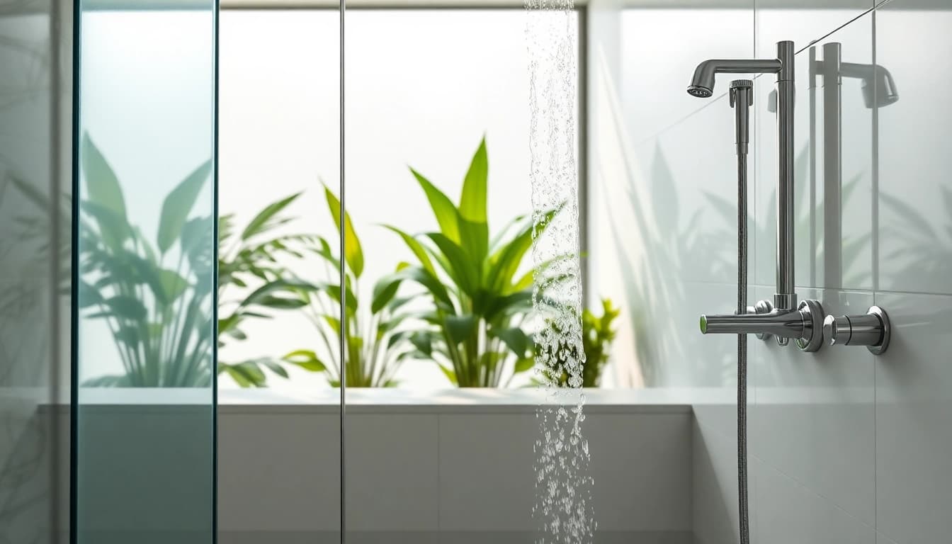 Experience luxurious elegance with stunning elegant showers au in a modern bathroom oasis.