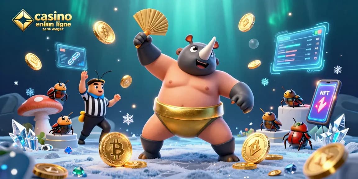 Gagnez avec des jeux de casino en ligne sans wager, mettant en scène des personnages ludiques.