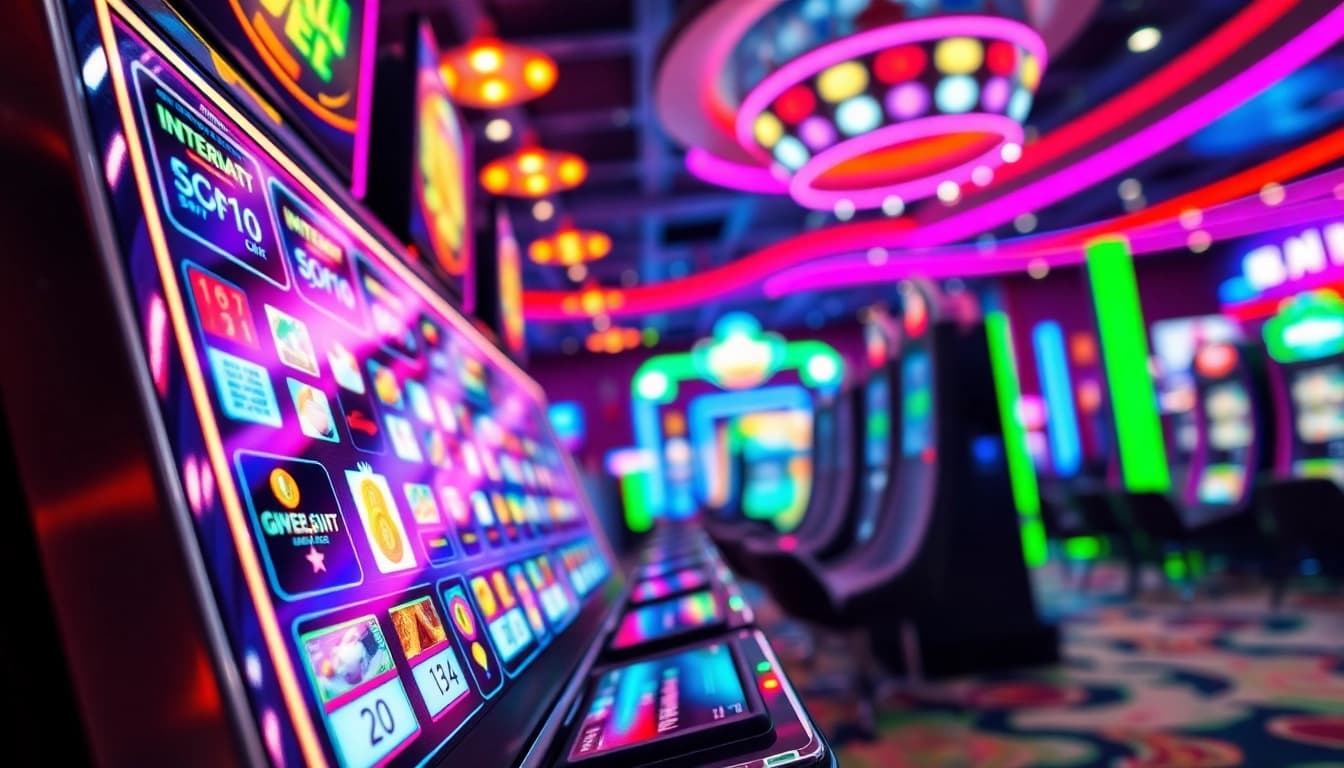 Menang besar dengan pakde4d slot pada mesin permainan modern di kasino.