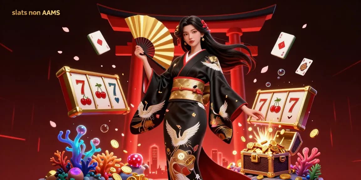 Scopri un gameplay emozionante alle slot non AAMS con rulli di slot vivaci e design squisiti in una scena dinamica.