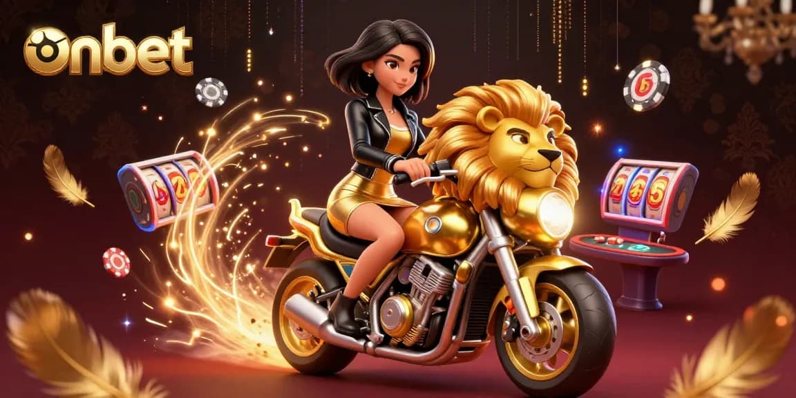 Experience the thrill at onbet with a glamorous casino scene showcasing exciting gameplay elements and vibrant characters.
