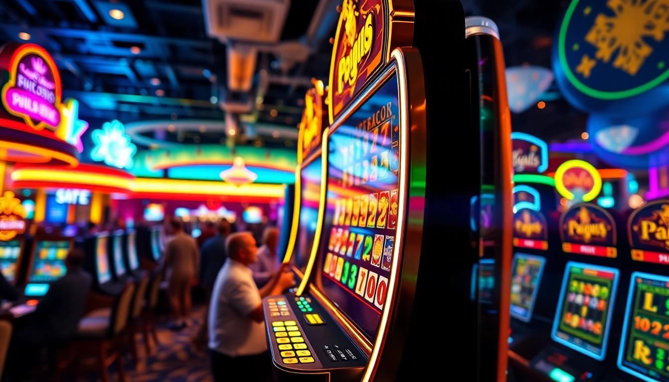 Menangkan permainan pakde4d slot dengan mesin yang menarik di lingkungan kasino yang meriah.