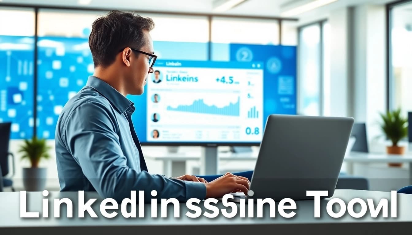 Using a linkedin scraping tool to extract LinkedIn profiles and data efficiently.