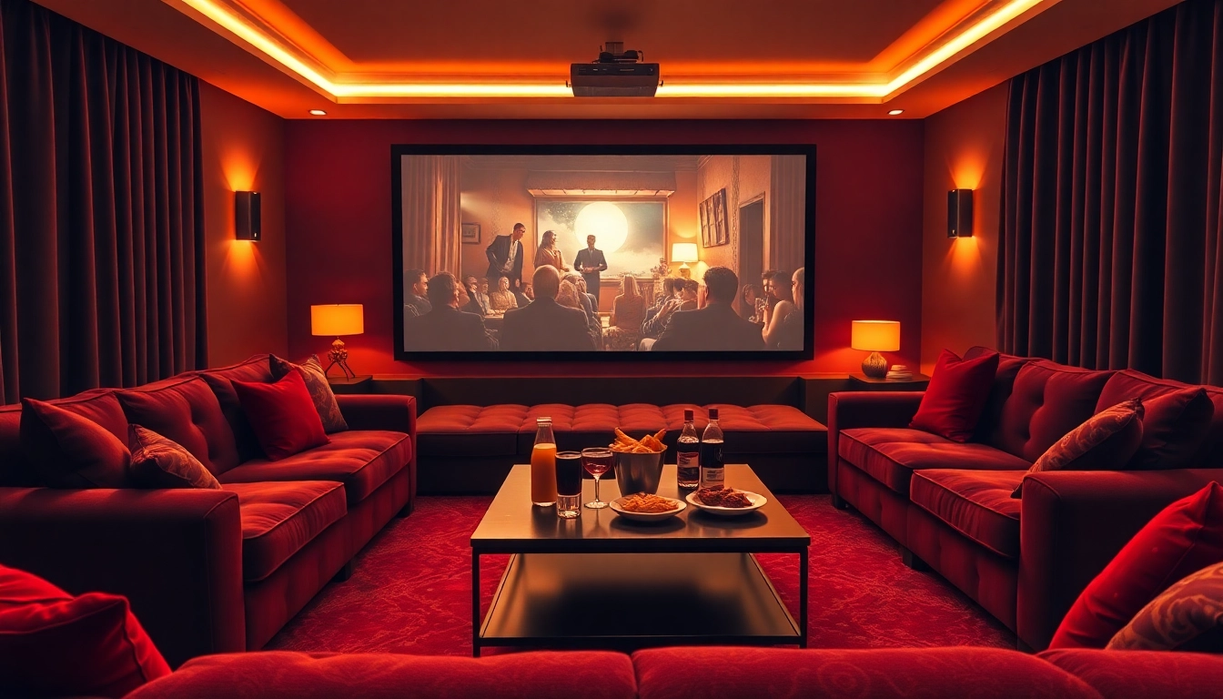 ดูหนังออนไลน์ ในบ้านที่อบอุ่นกับโซฟาสบายและจอใหญ่