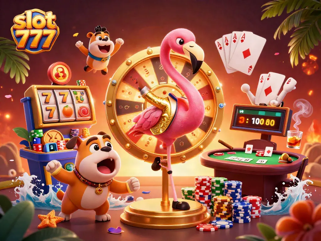 Mainkan slot 777 dan raih jackpot besar dengan suasana kasino yang seru dan interaktif.