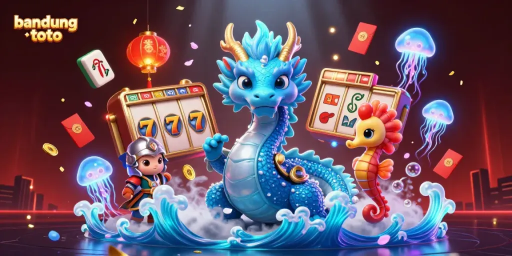 Engage with bandung toto's vibrant gaming experience featuring dynamic casino elements in a captivating scene.