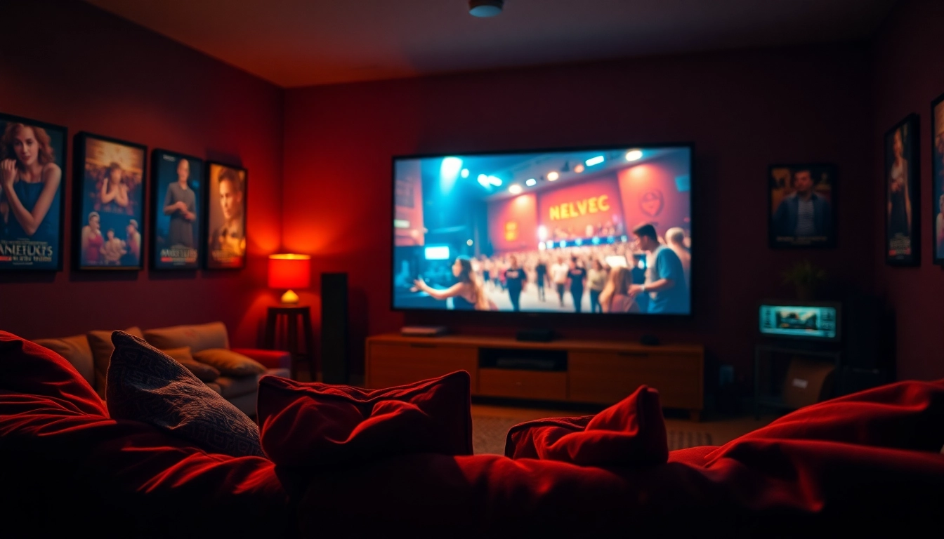 สนุกกับการดูหนังออนไลน์ฟรีในห้องโฮมเธียเตอร์ที่อบอุ่น