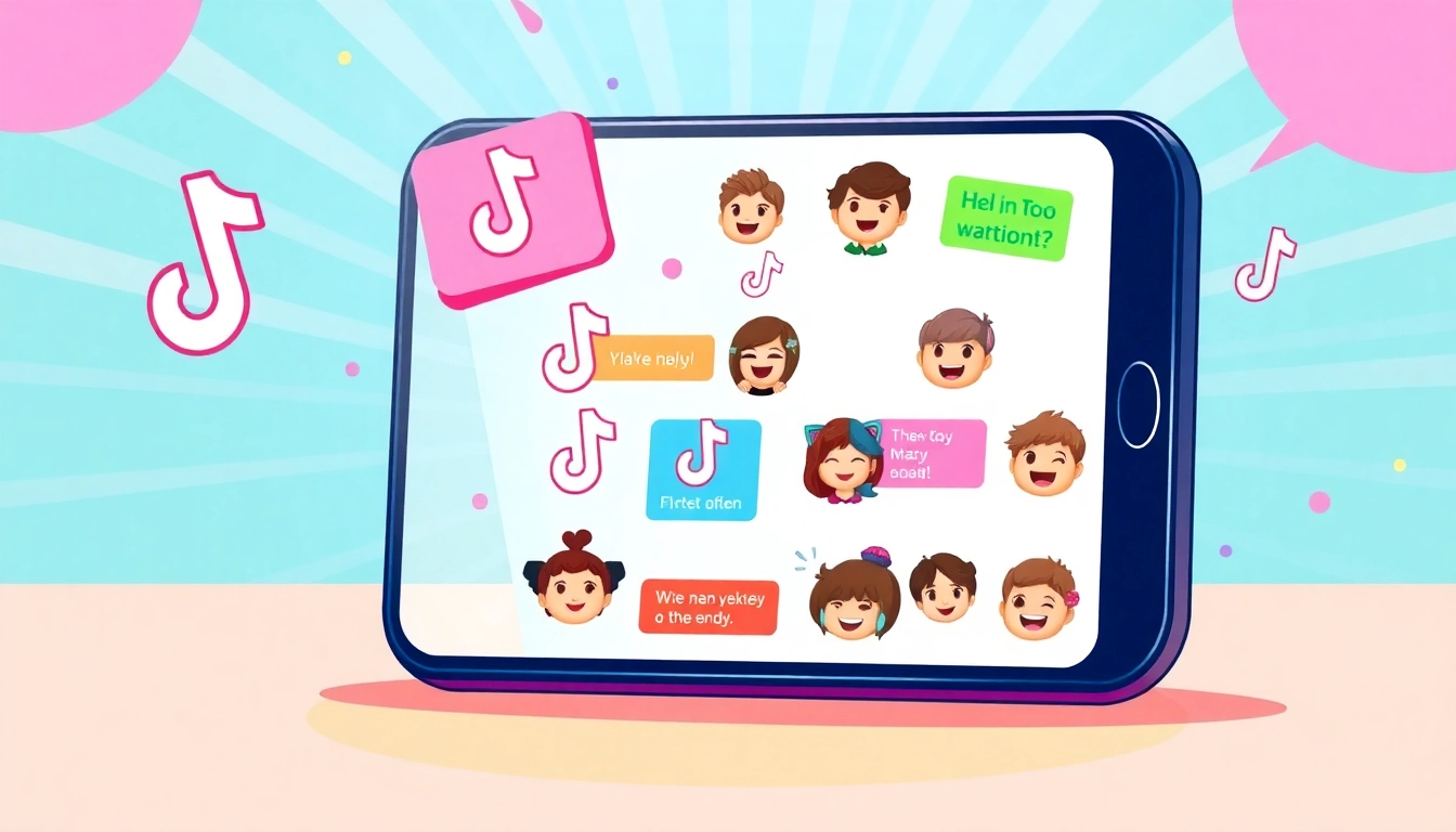 Engaging TikTok emojis displayed creatively on a smartphone, showcasing their vibrant nature.
