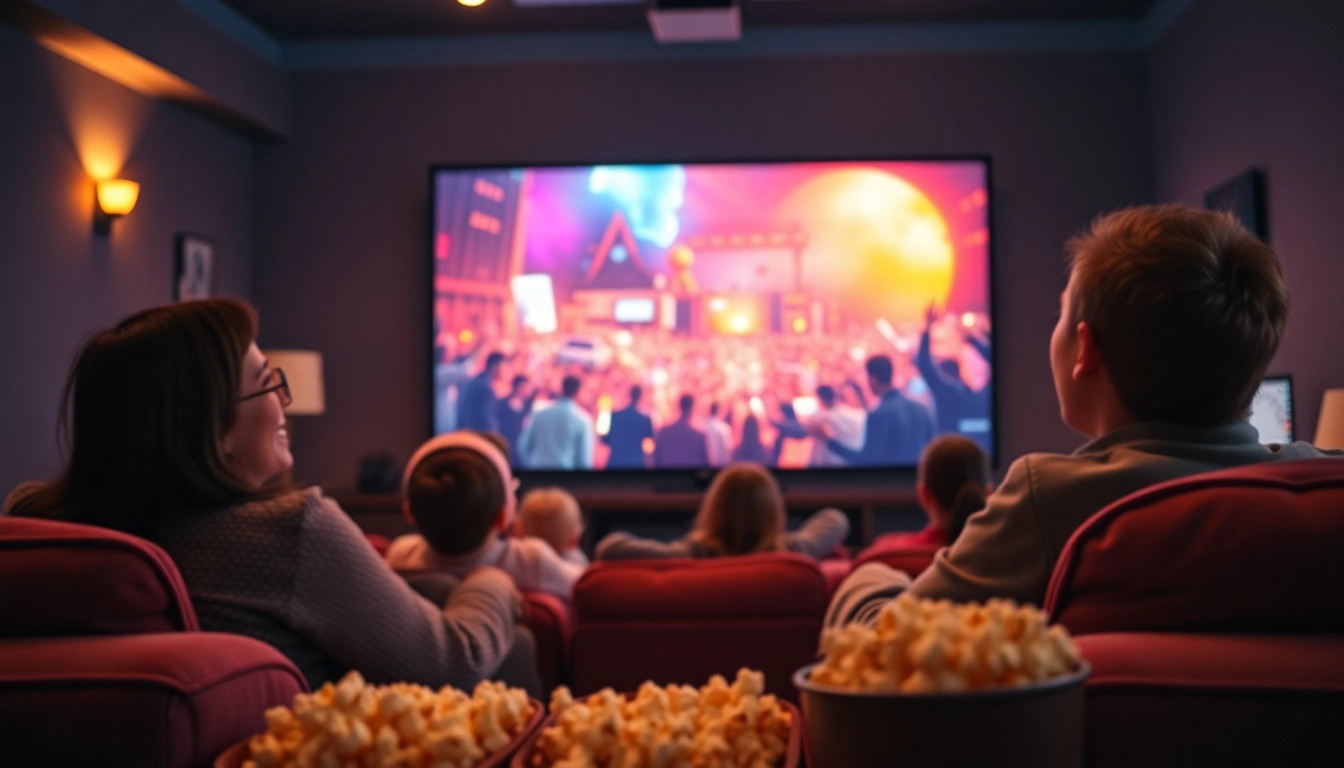 ชมเว็บดูหนังออนไลน์ฟรี 24 ชั่วโมง ในบ้านกับครอบครัวที่เต็มไปด้วยความสุข