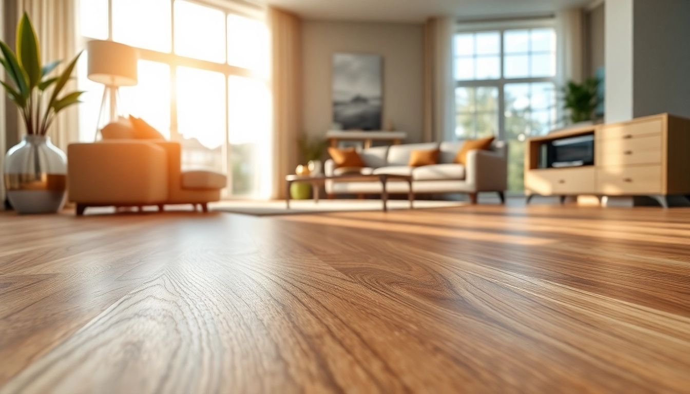 Showcasing lvp flooring in a stylish living room with modern decor and natural light.