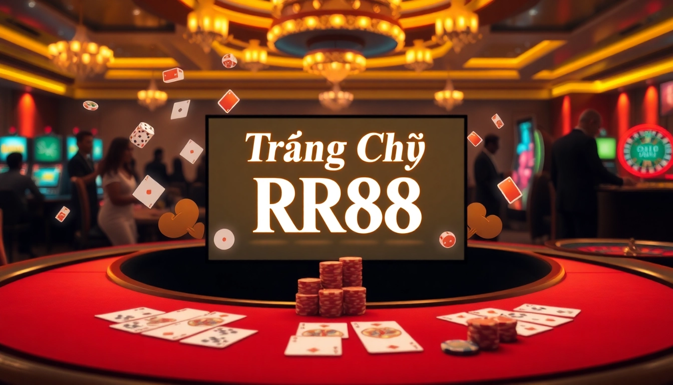 Engaging gambling experience at trang chủ rr88 with exciting poker and slot games.