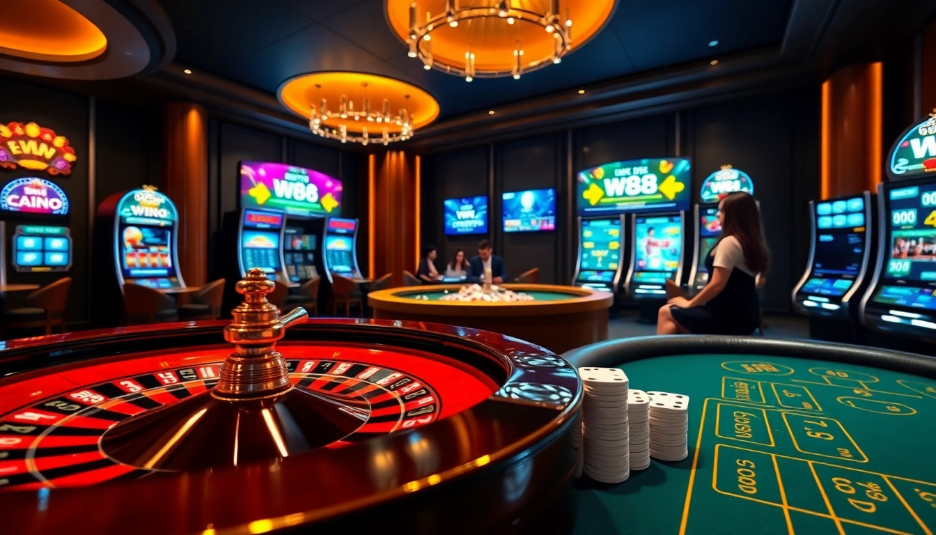 Experience the excitement at the online casino link to w88 with thrilling games and vibrant atmosphere.