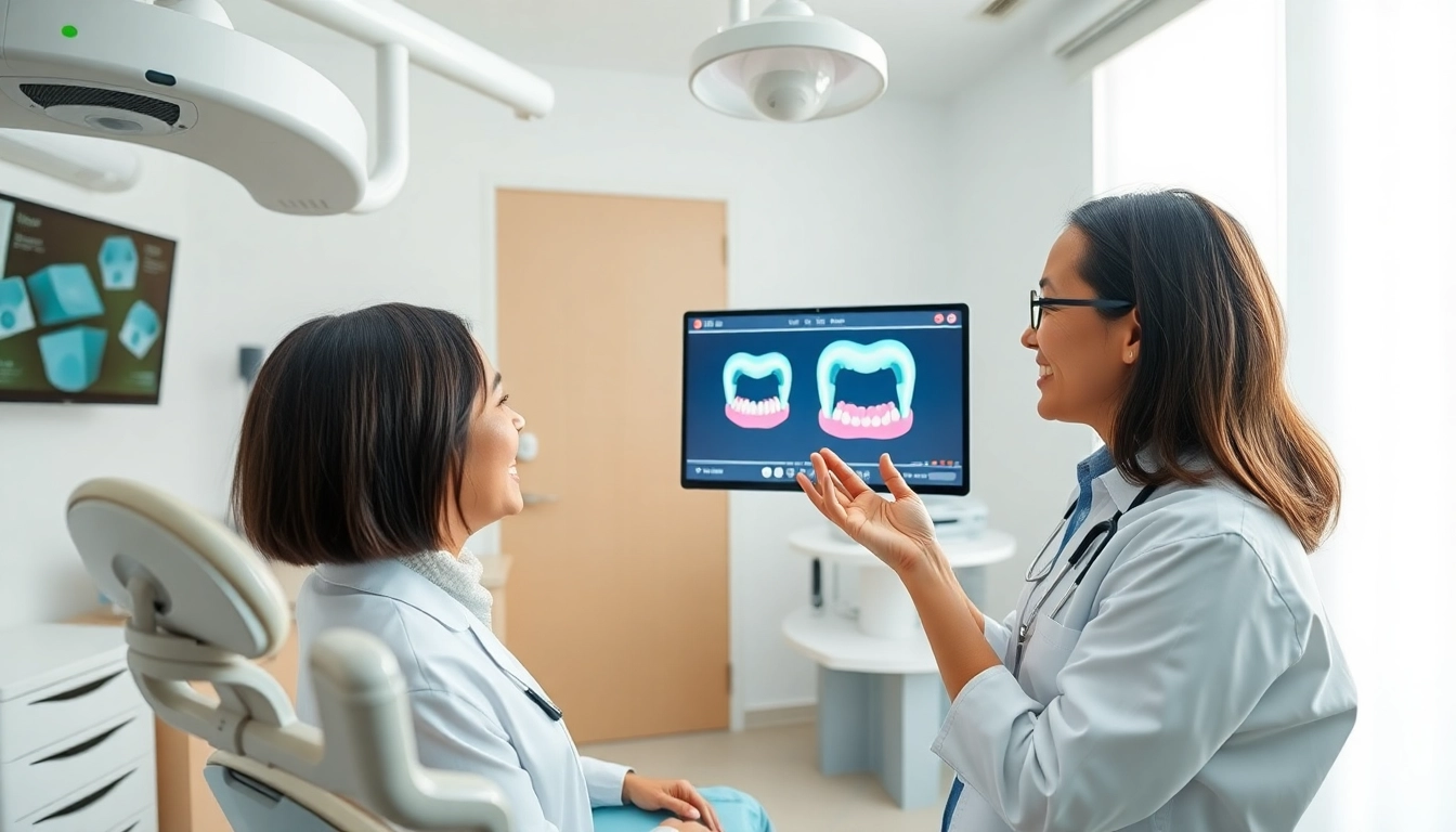 Invisalign treatment in Kuala Lumpur showcased in a modern dental clinic with high-tech equipment.