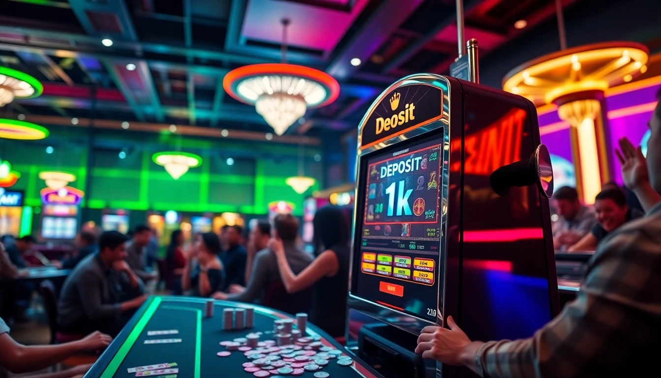 Menangkan slot deposit 1k dengan pengalaman kasino online yang penuh warna dan energik.
