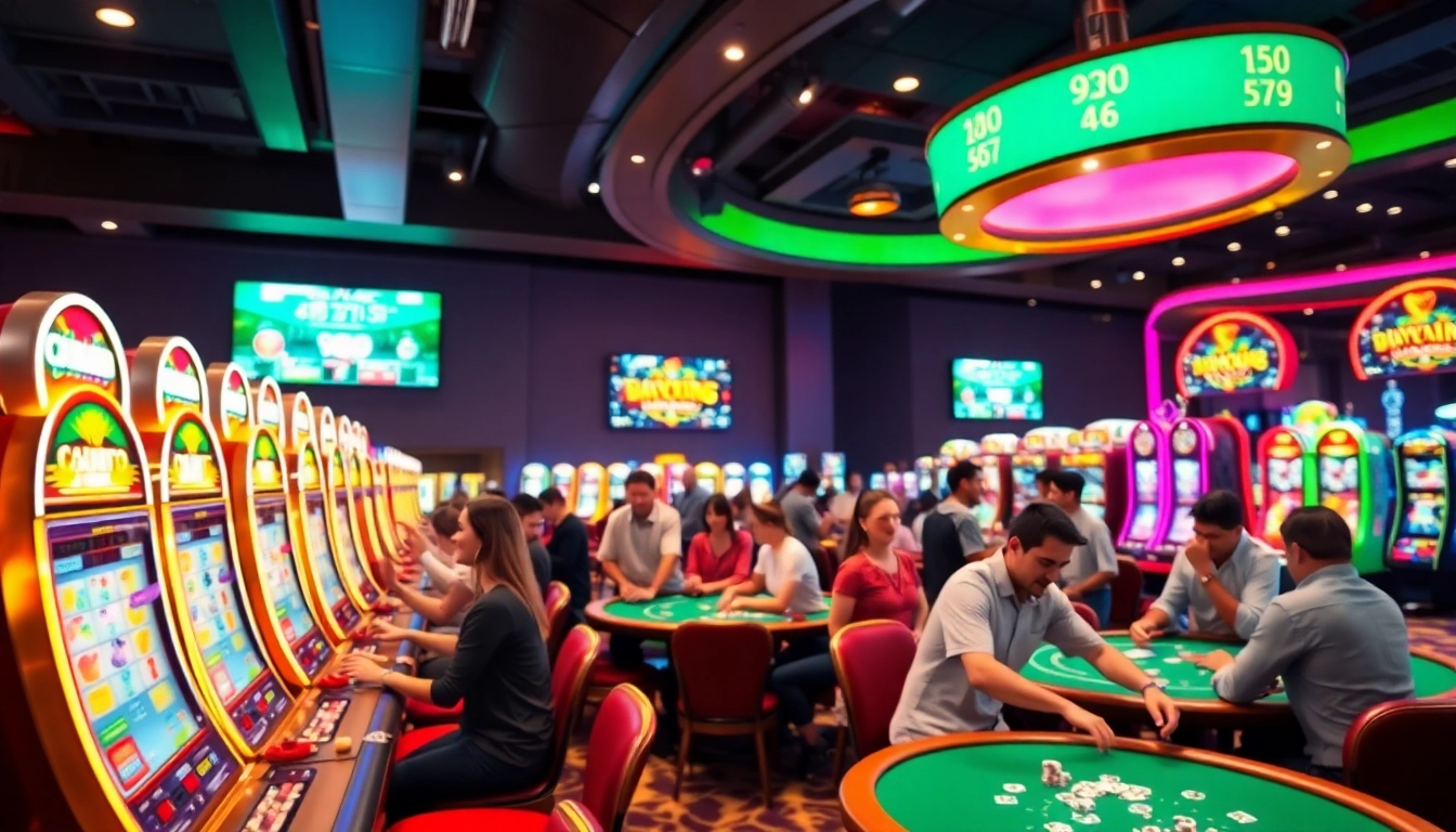 Experience the thrill of online casinos in Canada with engaging games and a vibrant atmosphere.
