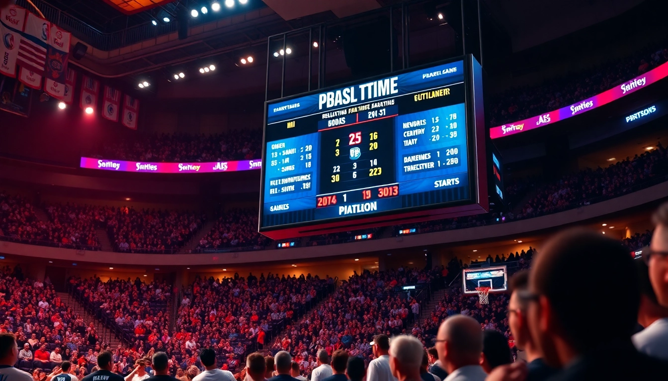 ผลบาสสด สดจากสนามบาสเกตบอลที่แฟนๆ ตื่นเต้นกับการแข่งขัน