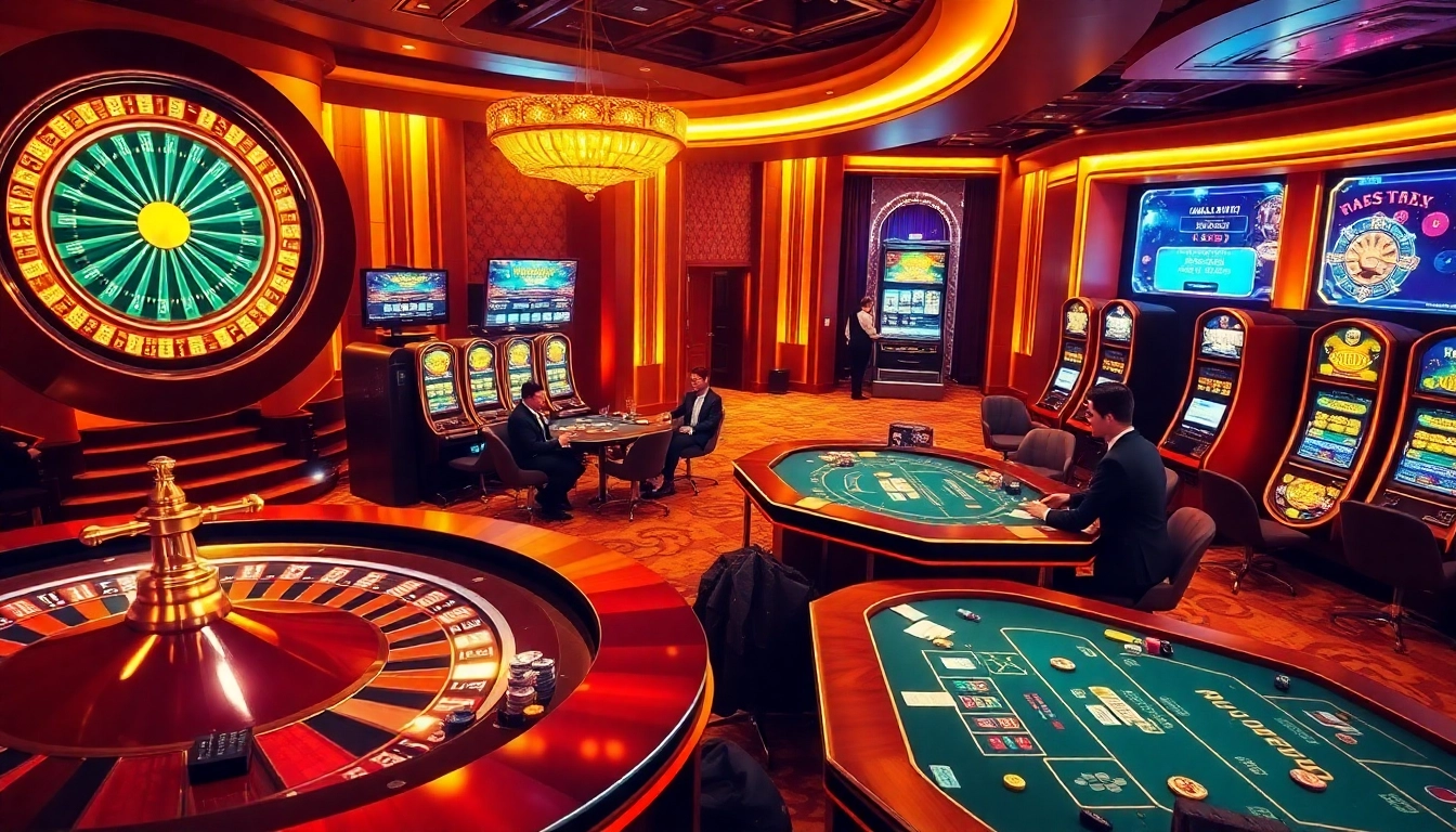 Experience the thrill of casino gaming at https://s8glx.com with vibrant roulette wheels and engaged players.